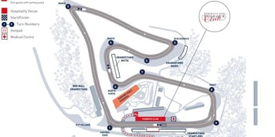Kaart van Bahrain gp