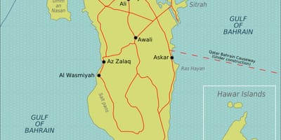 Bahrain internasionale lughawe parkering map